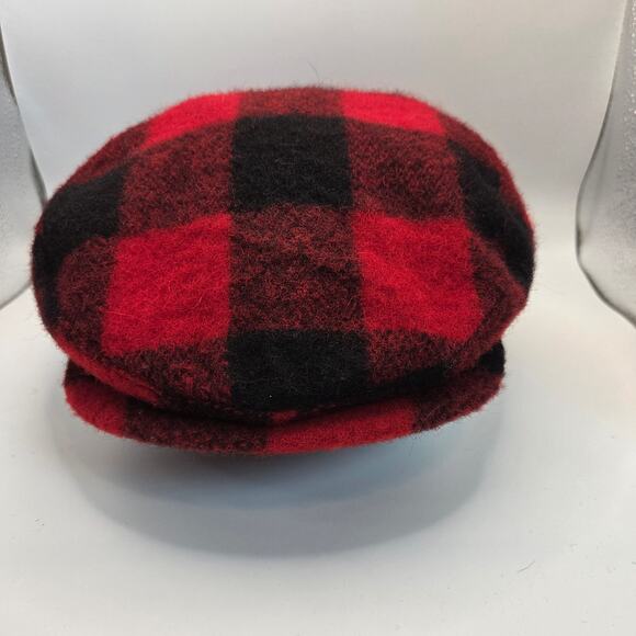 Buffalo Plaid Winter Hat and Mitten Lot 4 Adult OSFM Target Trapper Set - Picture 11 of 16